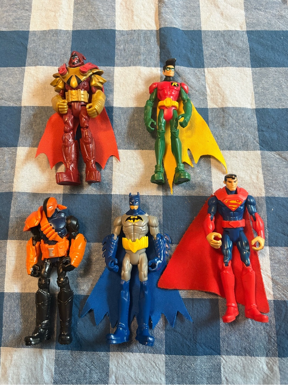 DC Superhero Action Figures 6-Pack - Multicolor 4in